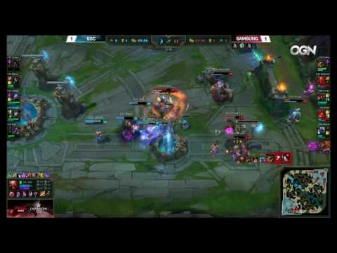 LoL Highlights ESC vs SSG Game 3   LCK Summer 2016 24 06 2016   ESC Ever vs Samsung Galaxy
