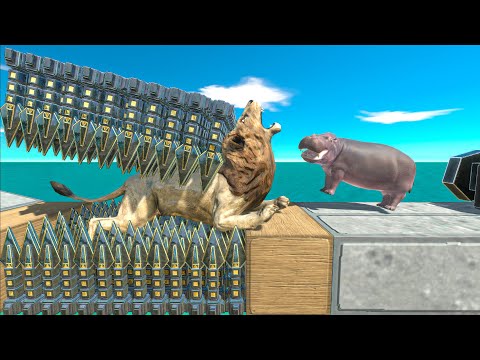 Double Spike Trap Watch Your Step - Animal Revolt Battle Simulator