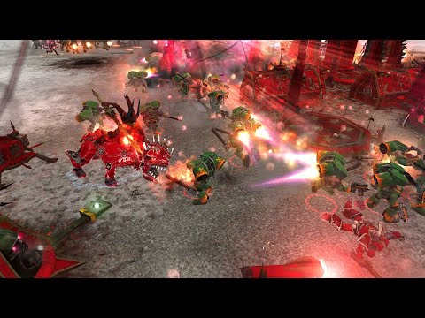 Unification Mod 2021: Salamanders & Witch Hunters vs Chaos Space Marines - Dawn Of War: Soulstorm