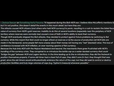 New Vegas Caps ARE Water Backed