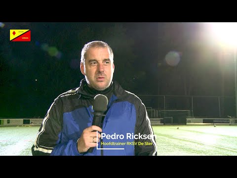 Interview hoofdtrainer RKSV De Ster - Pedro Ricksen_2023