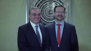 Meeting of the Foreign Minister of Armenia Zohrab Mnatsakanyan with Thomas Greminger, the OSCE Secretary General