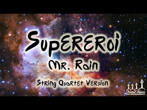 SUPEREROI - Mr. Rain - Arrangement for String Quartet (synthetic sound) #sanremo #stringquartet