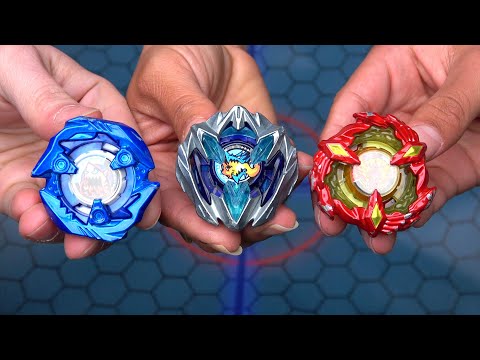 DRAN BUSTER vs SHARK EDGE vs PHOENIX WING Beyblade UX ベイブレードエックス