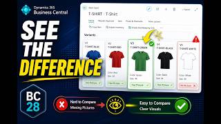 Business Central 2026: Item Variant Pictures & Attributes Explained | BC28 New Features