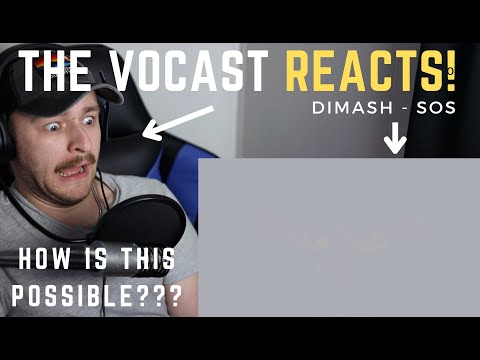 Dimash - SOS - First Time Reaction & Vocal Analysis