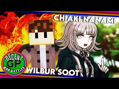 Chiaki Nanami vs. Wilbur Soot (Dream SMP) (ft. MidgeCat, Azia & MORE!). Decent GP Rap Battles.