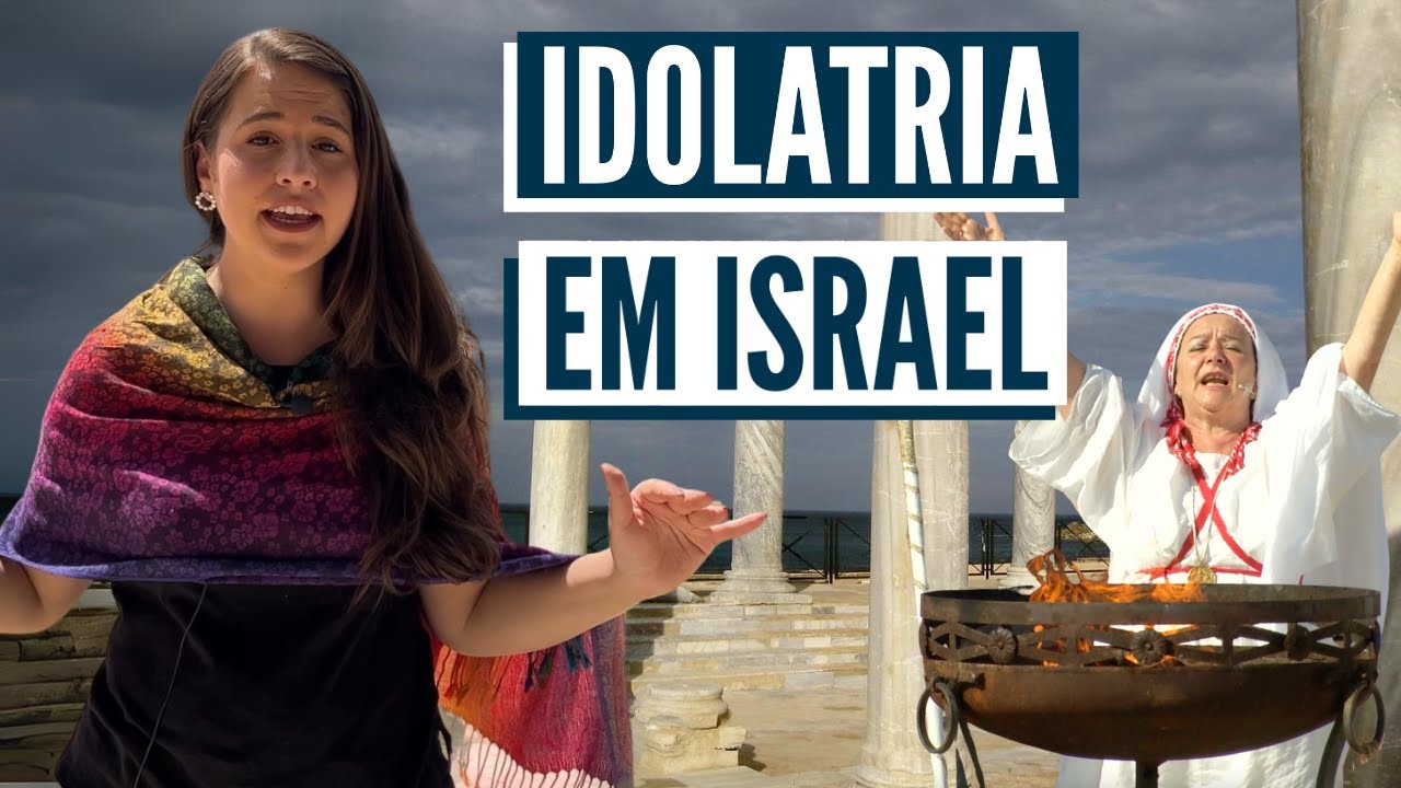 CESAREIA, A CAPITAL DO PAGANISMO E IDOLATRIA! Israel com Aline