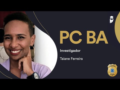 INTERVIEW: Taiane Ferreira - Approved in the PC BA competition for the position of Researcher.