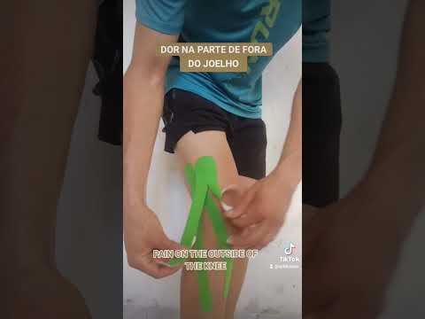 Vídeo: Como colocar kinesio no joelho: perguntas frequentes