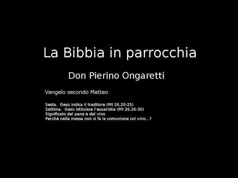 Vangelo secondo Matteo (ZB5) - Sesta.  Gesù indica il traditore