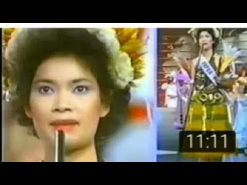 Miss Universe 1985 - Carmel Vagi Unplaced (Papua New Guinea)
