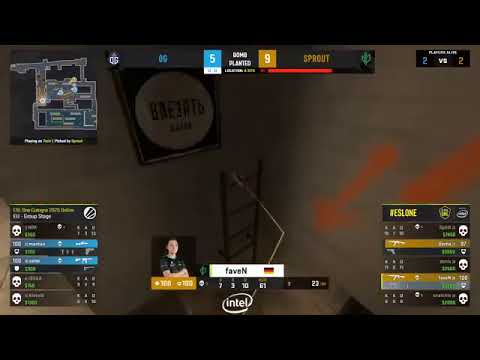 faven's God flashbang | OG Vs Sprout