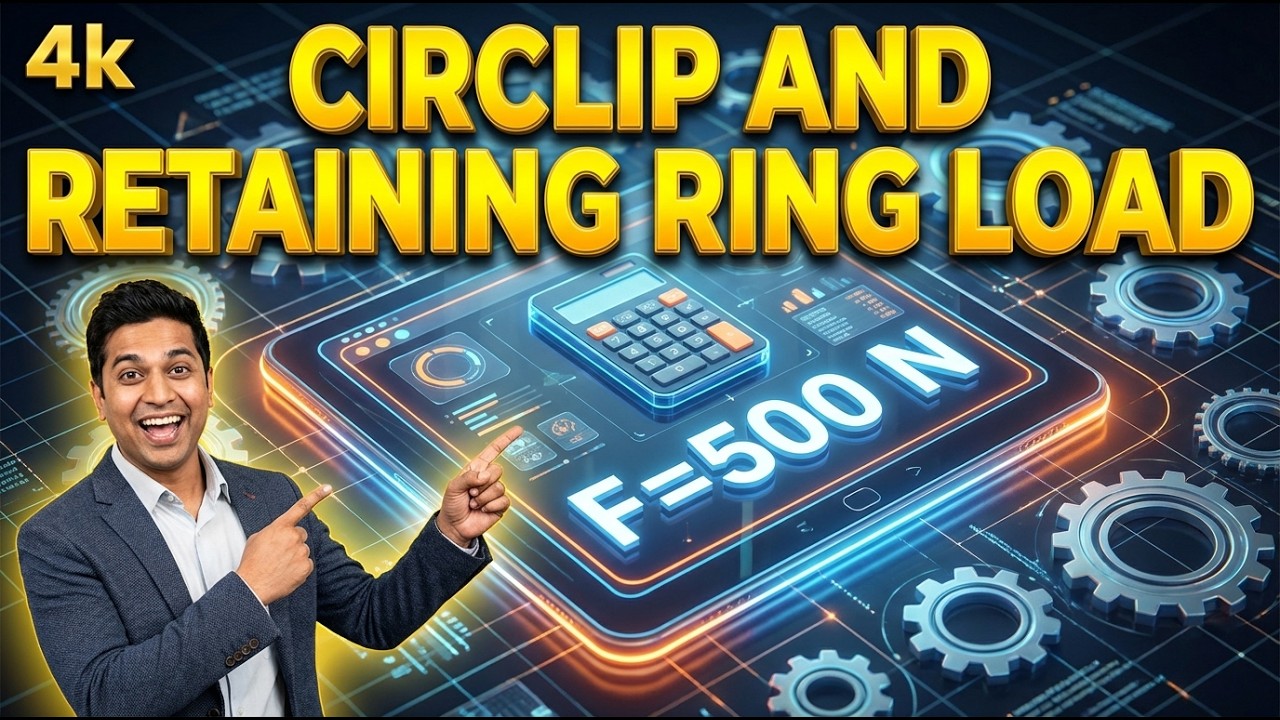 Circlip and Retaining Ring Load Calculator