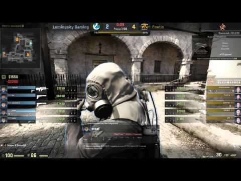 CS GO Luminosity Gaming vs fnatic Dreamhack open Cluj-napoca(29.10.2015)
