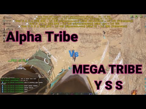|Official PvP| Alpha Tribe Vs Mega Tribe [Y.S.S]