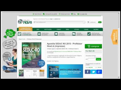 Apostila Concurso SEDUC-RO 2015 - Professor Nível A