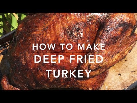 Turkey day is coming!! Here's a quick video on how to fry a turkey!!