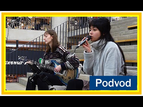 PODVOD (Jan and František Nedved) - live performance by Sara and Lenka