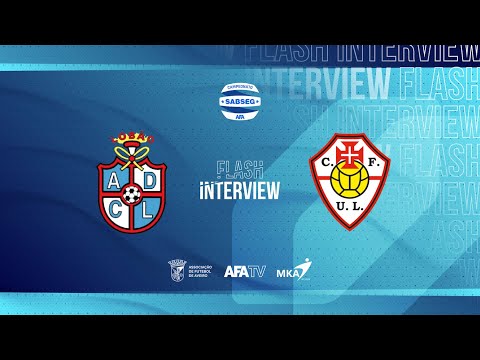 Flash Interview - ADC Lobão x CF U. Lamas (J15)
