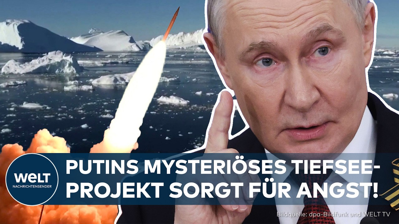 PUTINS GEHEIMES TIEFSEE-PROJEKT: Verfolgt Russland jetzt nukleare Strategien unter Wasser?!