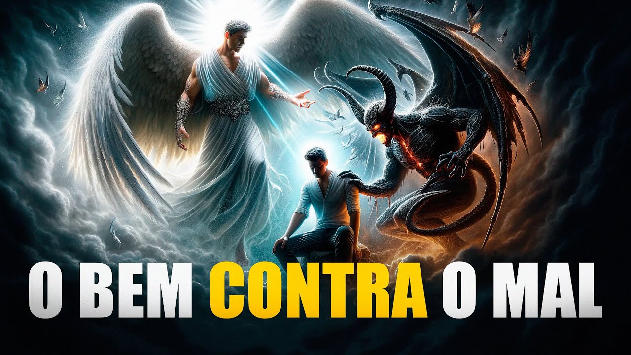 A BATALHA DO BEM CONTRA O MAL NO MUNDO ESPIRITUAL - Lamartine Posella
