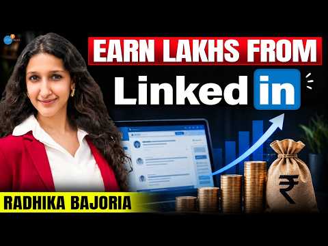 How to Earn Money from LinkedIn & Social Media at a Young Age | Radhika Bajoria | Josh Talks