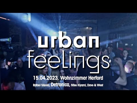 Detronica @ urban feelings event, Wohnzimmer Herford Pt 2of4 - House Music Party April 2023