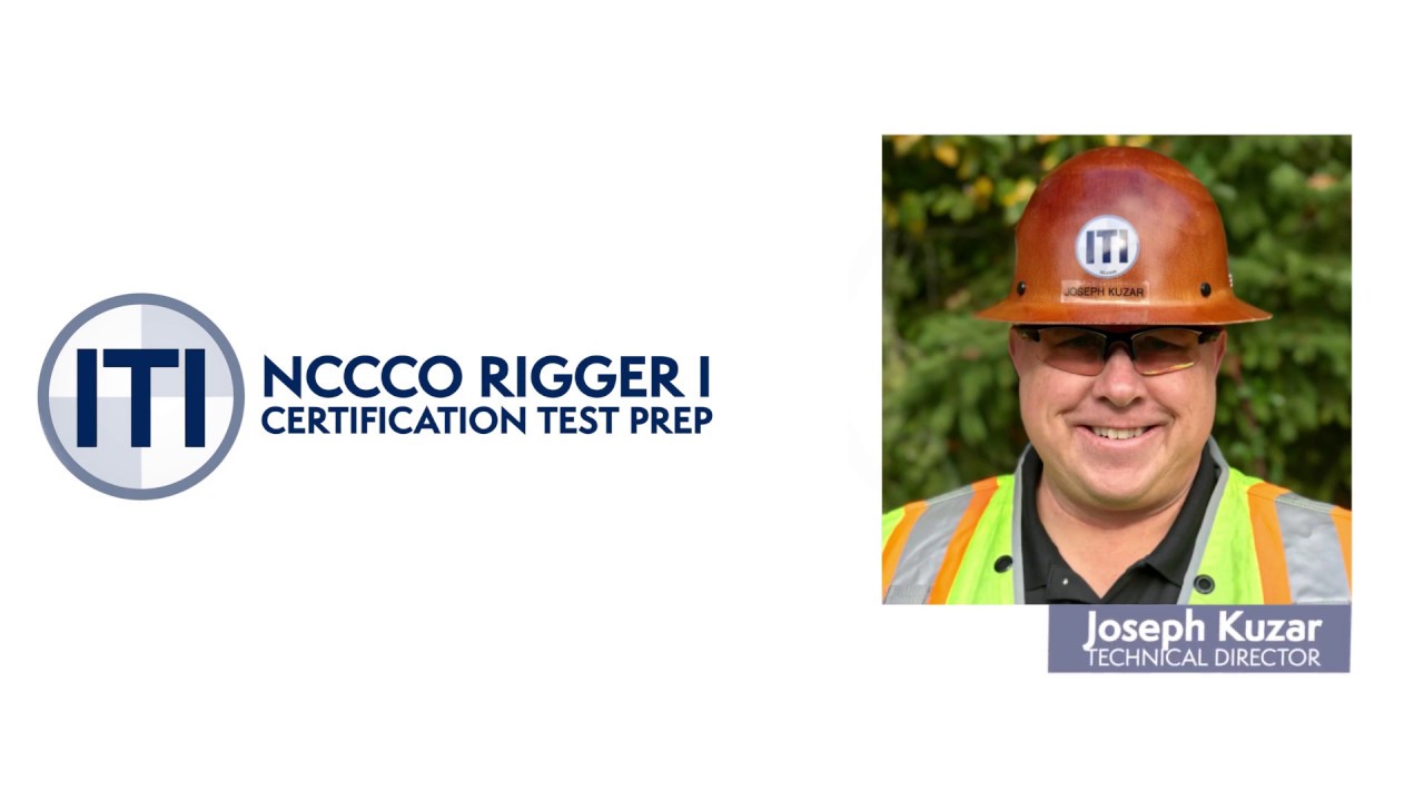 ITI's NCCCO Rigger 1 Certification Test Prep