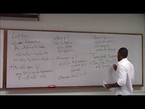 Math 346 Lecture 19 - Change of basis