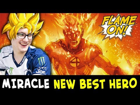 Miracle new favorite hero — SPAMMING THIS HERO 2x RAMPAGE
