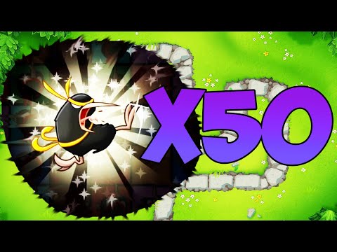 How OP is 50x Ninja Kiwi Tower? - YouTube