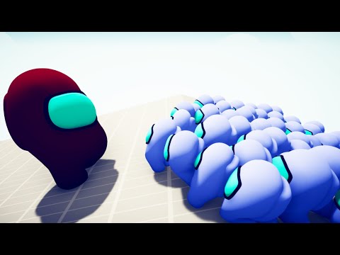 AMONG US TITAN vs Every Faction - Totally Accurate Battle Simulator TABS