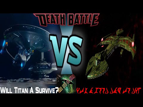 U.S.S Titan A VS 2 Klingon Negh'Var Class | Picard Season 3 | Martok Rage! |