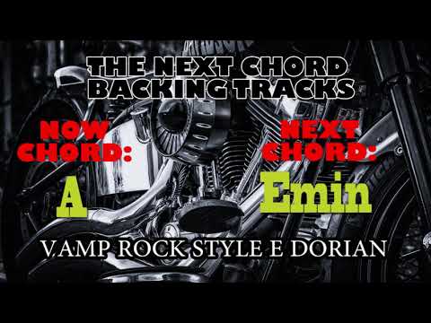 BACKING TRACK VAMP JAM ROCK IN E DORIAN
