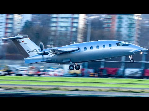 London City Airport Plane Spotting | Runway 27 Arrivals and Departures