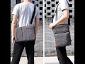 DOMISO Multi Use Strap Laptop Sleeve Bag With Handle For 10 13 14 15 6 17 Inch Laptop