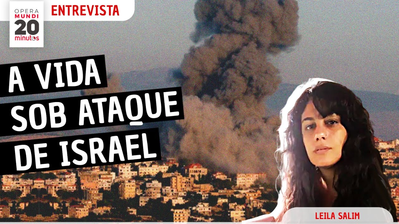 TERROR EM BEIRUTE: COMO É VIVER NA CIDADE SOB ATAQUE DE ISRAEL? - PROG 20 MINUTOS - LEILA SALIM LEAL