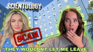 Elizabeth Teckenbrock LIES about being in SCIENTOLOGY. 