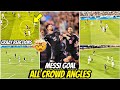 🤯All Crowd Angles Of Messi Goal vs Sporting KC And Assist