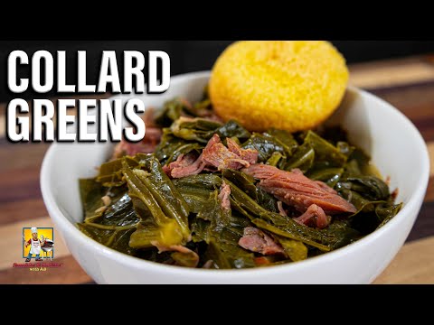 , title : 'Delicious Collard Greens With Smoked Turkey'