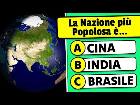 Quiz di Geografia | 50 Domande - Quanto conosci bene la geografia? 🌍🤔