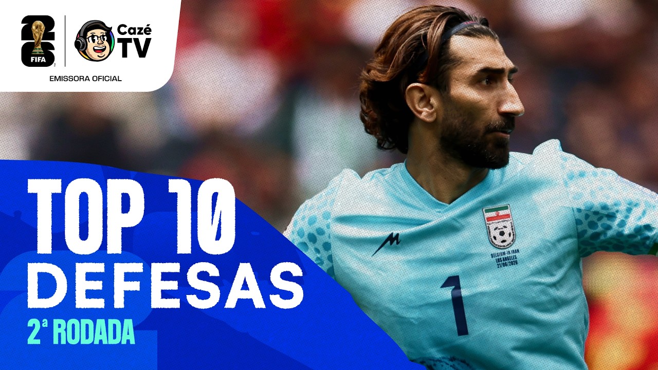 AS 10 DEFESAS MAIS ABSURDAS DA 2ª RODADA DA COPA DO MUNDO FIFA™ 2026