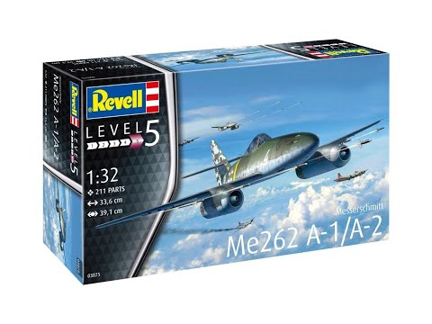 Squadron ScaleWorkshop No.174 - Revell Me 262 A-1/A-2 Unboxing and First Impressions