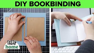 DIY Hard Cover Bookbinding