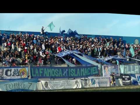"La banda de SAN TELMO en la tribuna!!" Barra: La Barra de San Telmo &bull; Club: San Telmo