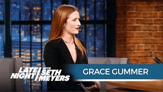 Grace Gummer : Late Night with Seth Meyers  2016