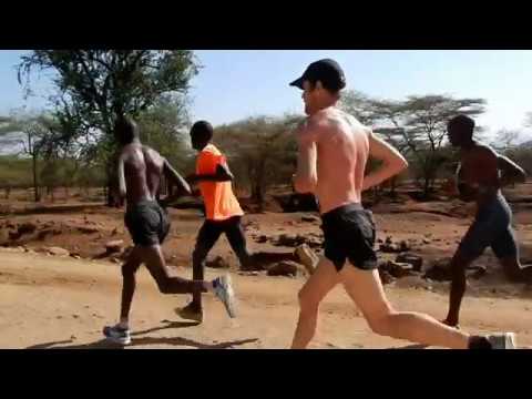 Marathon training with Zane Robertson and Kenyan athletes in Kenya.