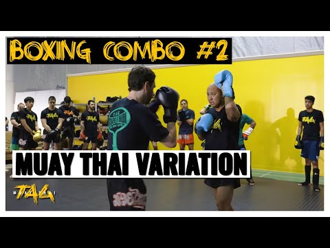 T.A.G. Boxing Combo #2 - Muay Thai Variation