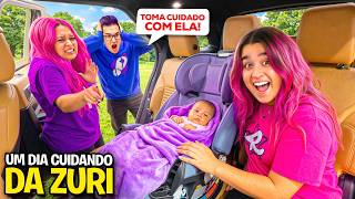 DEIXAMOS A MINHA IRMÃ CUIDANDO DA ZURI *eles cuidaram bem?